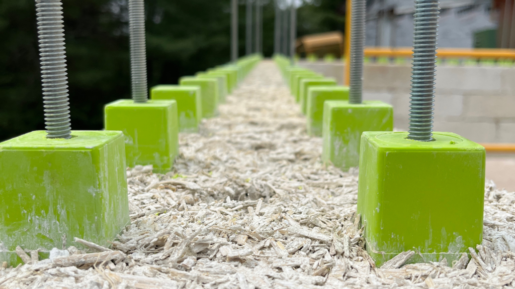 Renewabuild structural hempcrete block wall system